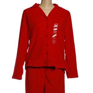 Charter Club Red Fleece Pajamas - Sz Large